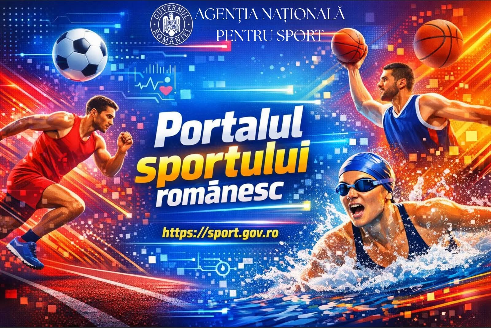 Agenția Națională pentru Sport lansează proiectul „Portalul sportului românesc"