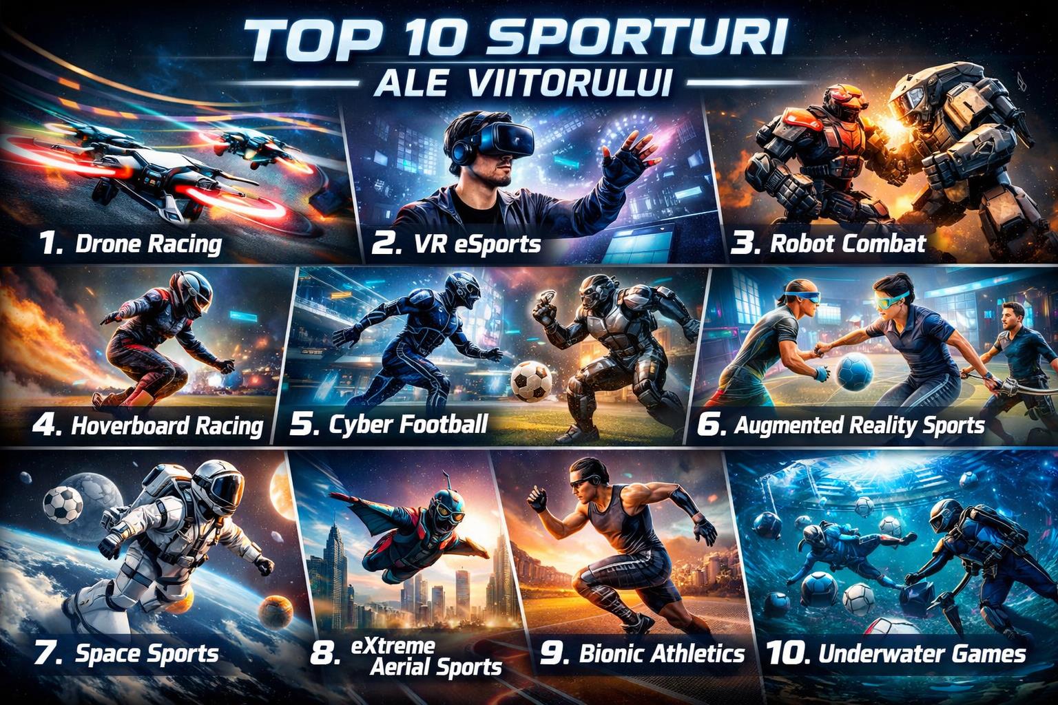 sport pro - top 10 sporturi ale viitorului sport bucuresti