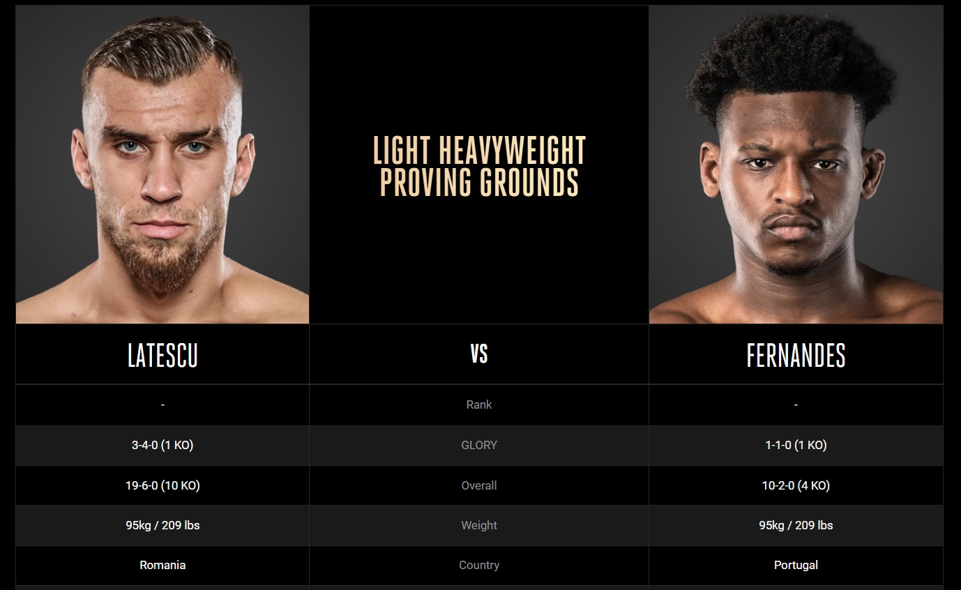 STEFAN LATESCU GLORY KICKBOXING 107